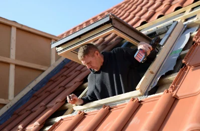 Pose de fenêtres de toit Velux au Mesnil